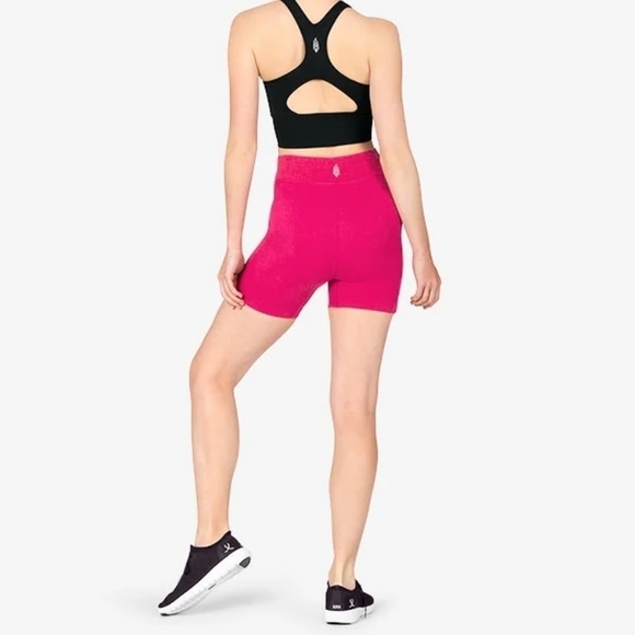 NWT Free People Free Throw High Rise Bike Shorts - Picture 4 of 7